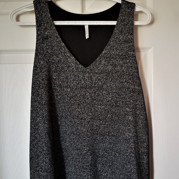 Sleeveless V Neck Festive Top - Picture 1 of 2